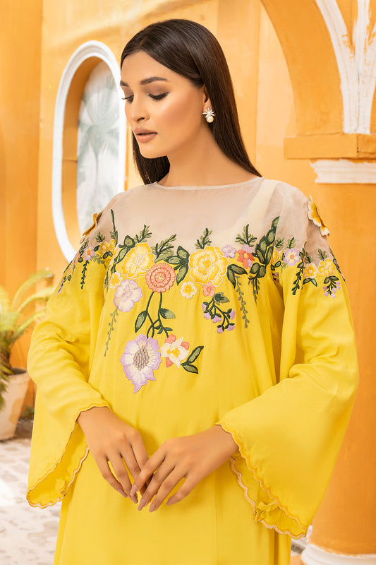 Tasalsul By Anayra Amal Stitched 2 Piece Festive Collection-GAUHAR