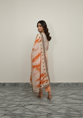 Dr Haris Unstitched 3 Piece Printed  Lawn Vol-02 Suit-DRP-012