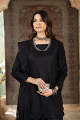 Monochrome By Inara Stitched 3 Piece Winter Collection'2026-GHAZAL DR-03