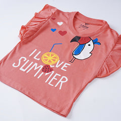 Kjunction Girls T-shirt (I-Love-Summer)