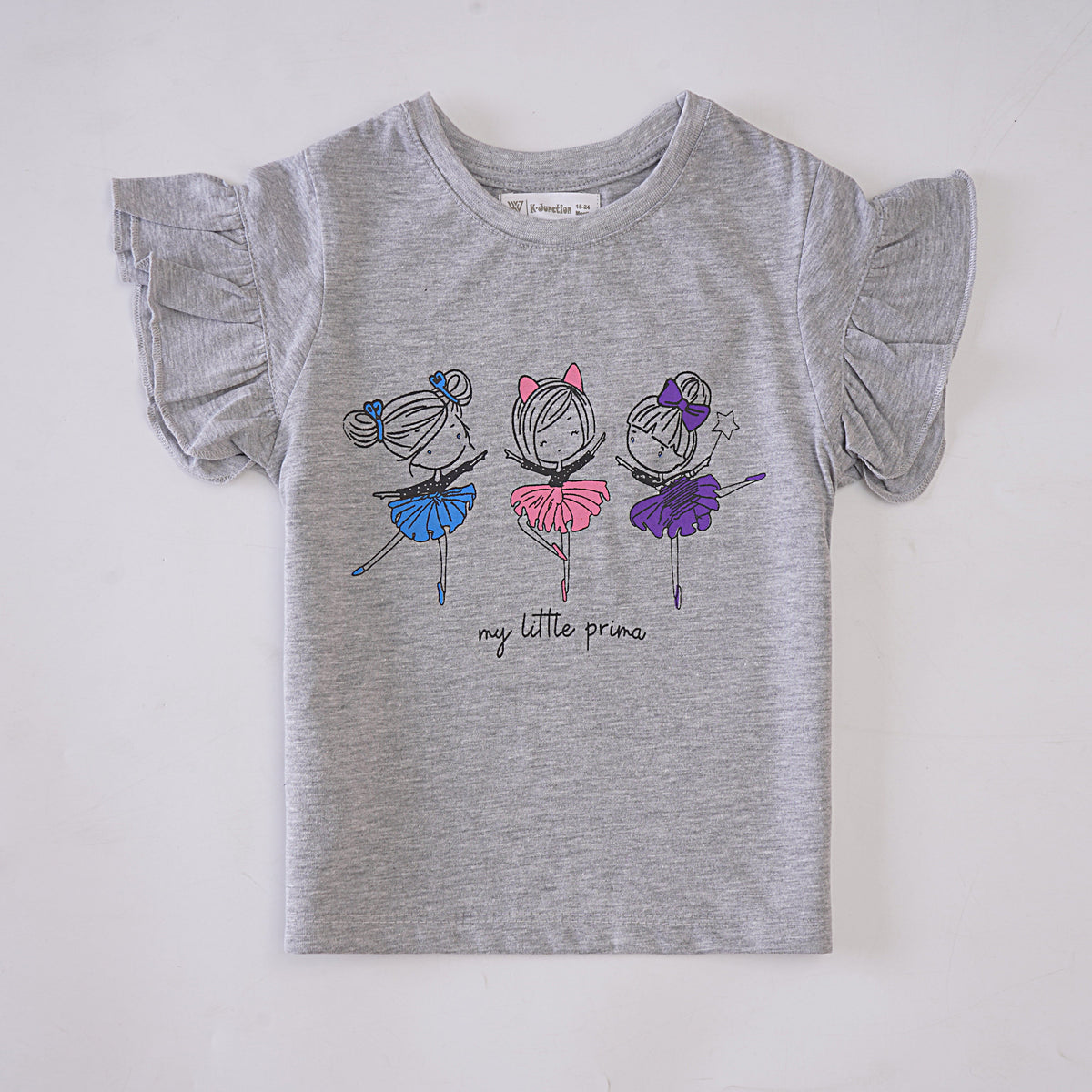 Kjunction Girls H/S t shirt (Prima)