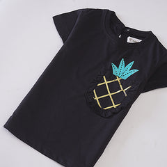 Kjunction Girls H/S t shirt (Pineapple)