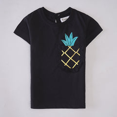 Kjunction Girls H/S t shirt (Pineapple)