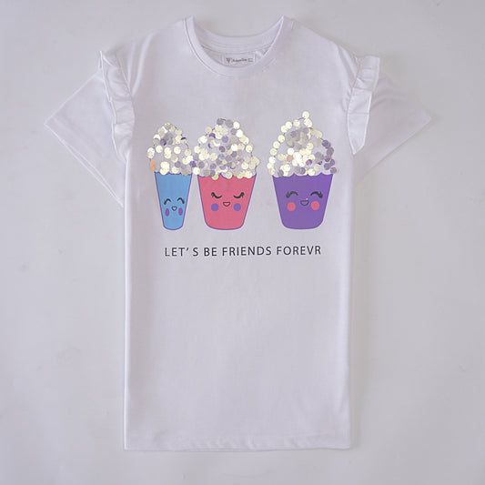 Kjunction Girls H/S t shirt (Friends)