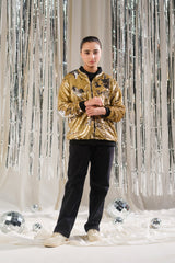 Sprinkles Coat Jacket Kids Collection'2025-Gold Glamour