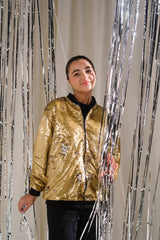Sprinkles Coat Jacket Kids Collection'2025-Gold Glamour