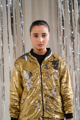 Sprinkles Coat Jacket Kids Collection'2025-Gold Glamour