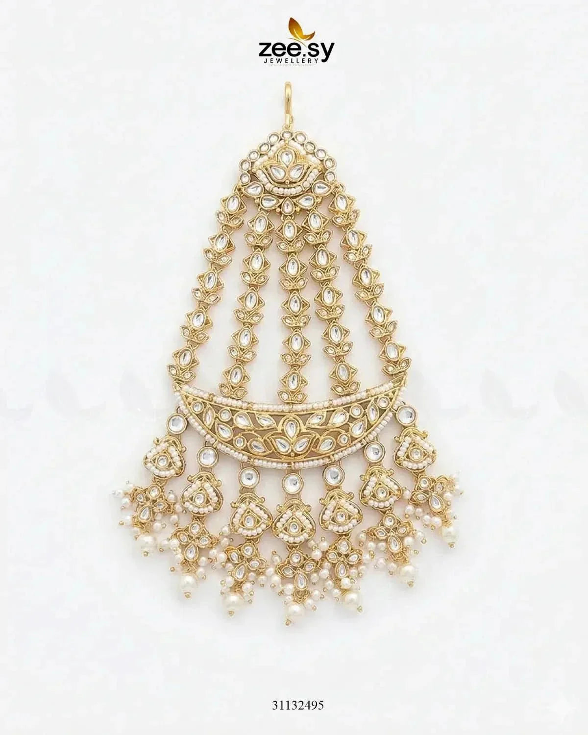 Bloom Pearl Bridal Jhumar