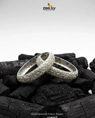 Grand Openwork Filigree Bangles - Zeesy Jewellery