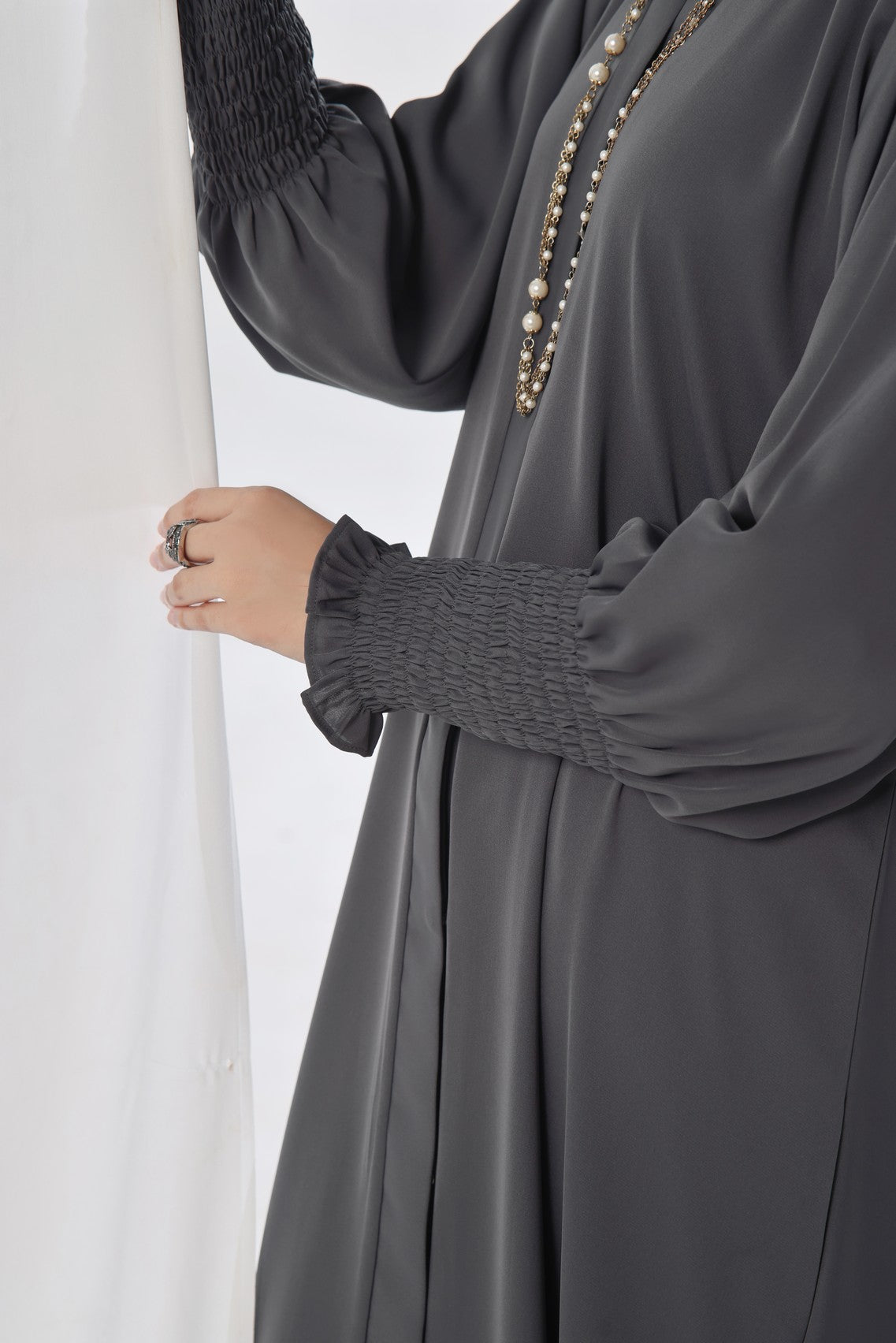 Tgm Abaya Collection-Grey Paradise