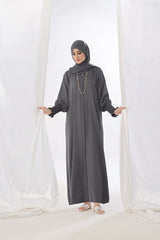 Tgm Abaya Collection-Grey Paradise