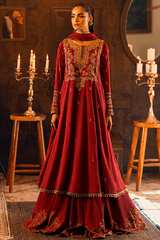 Qarmazi By Zaaviay Stitched Gulnaar (Three Piece)