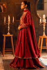 Qarmazi By Zaaviay Stitched Gulnaar (Three Piece)