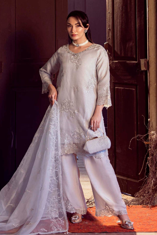 Sitara By Guzel Stitched 3 Piece Festive Formals With Hand Clutch Collection-04-Gulrukh