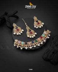 Guluband Necklace Multi - Zeesy Jewellery
