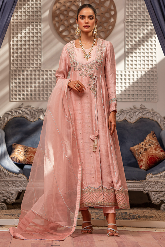 Zaaviay Stitched Eid Collection 2022  Guzel (Three Piece)