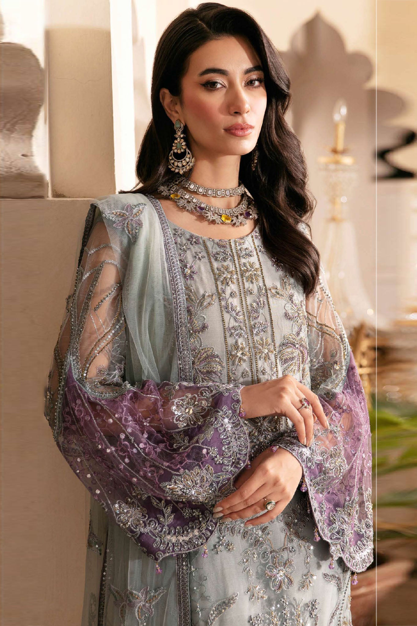 Ramsha Unstitched 3 Piece Wedding Vol-03 Collection'2025-H-301