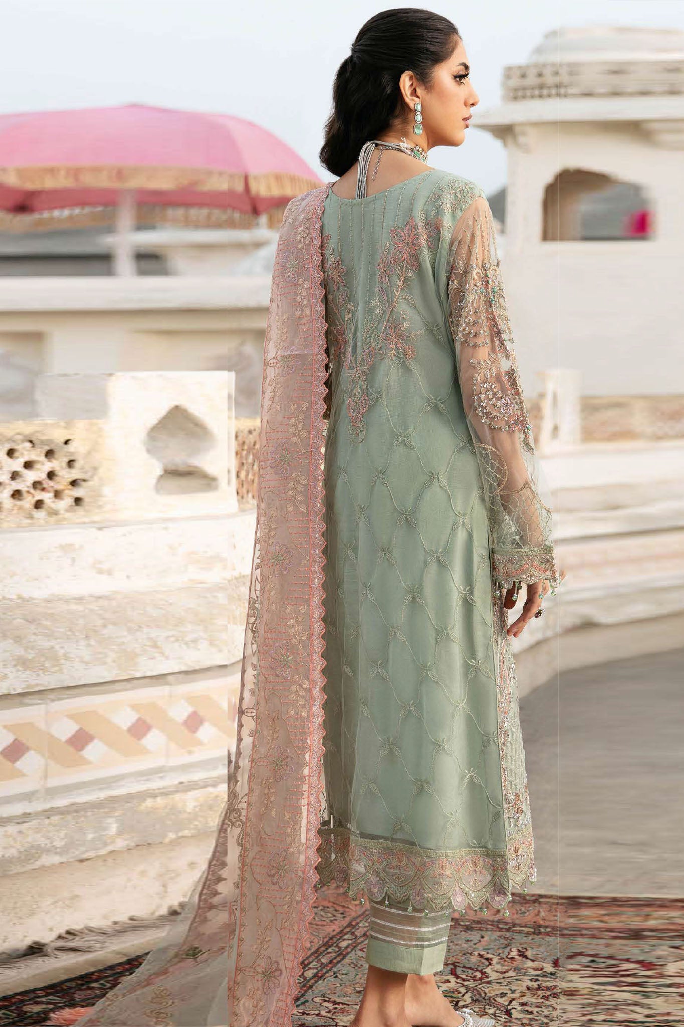 Ramsha Unstitched 3 Piece Wedding Vol-03 Collection'2025-H-302