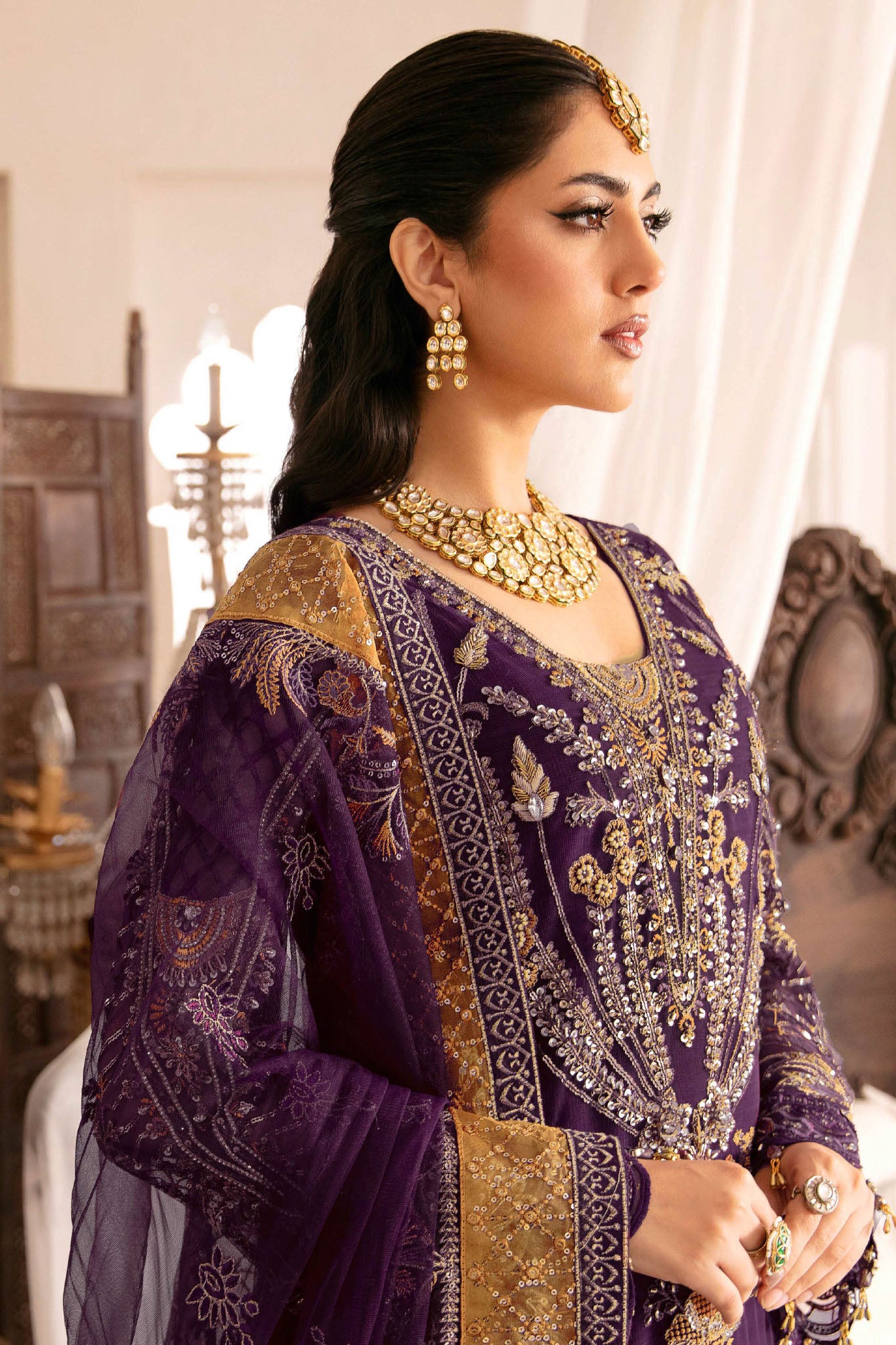 Ramsha Unstitched 3 Piece Wedding Vol-03 Collection'2025-H-303