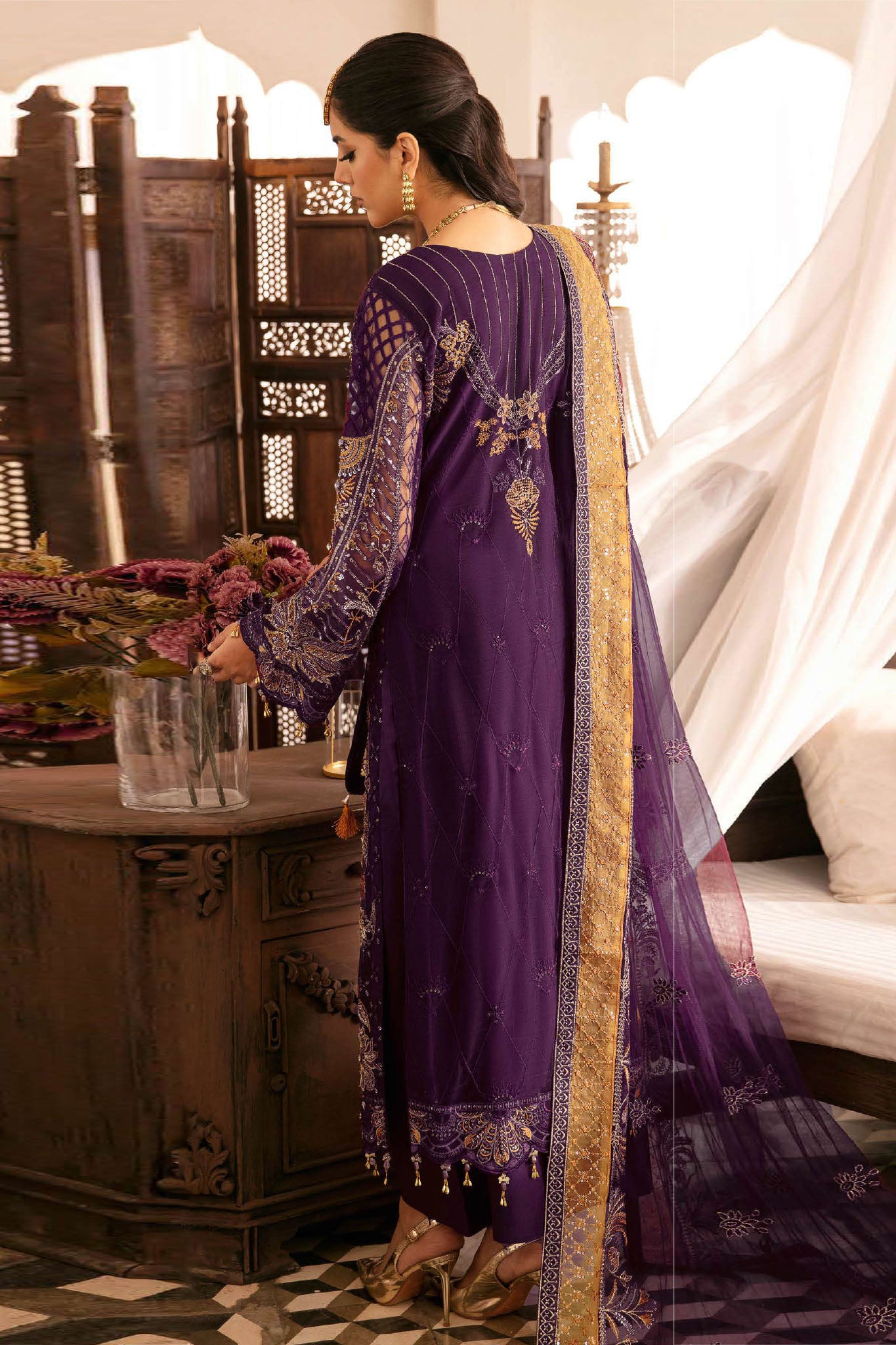 Ramsha Unstitched 3 Piece Wedding Vol-03 Collection'2025-H-303