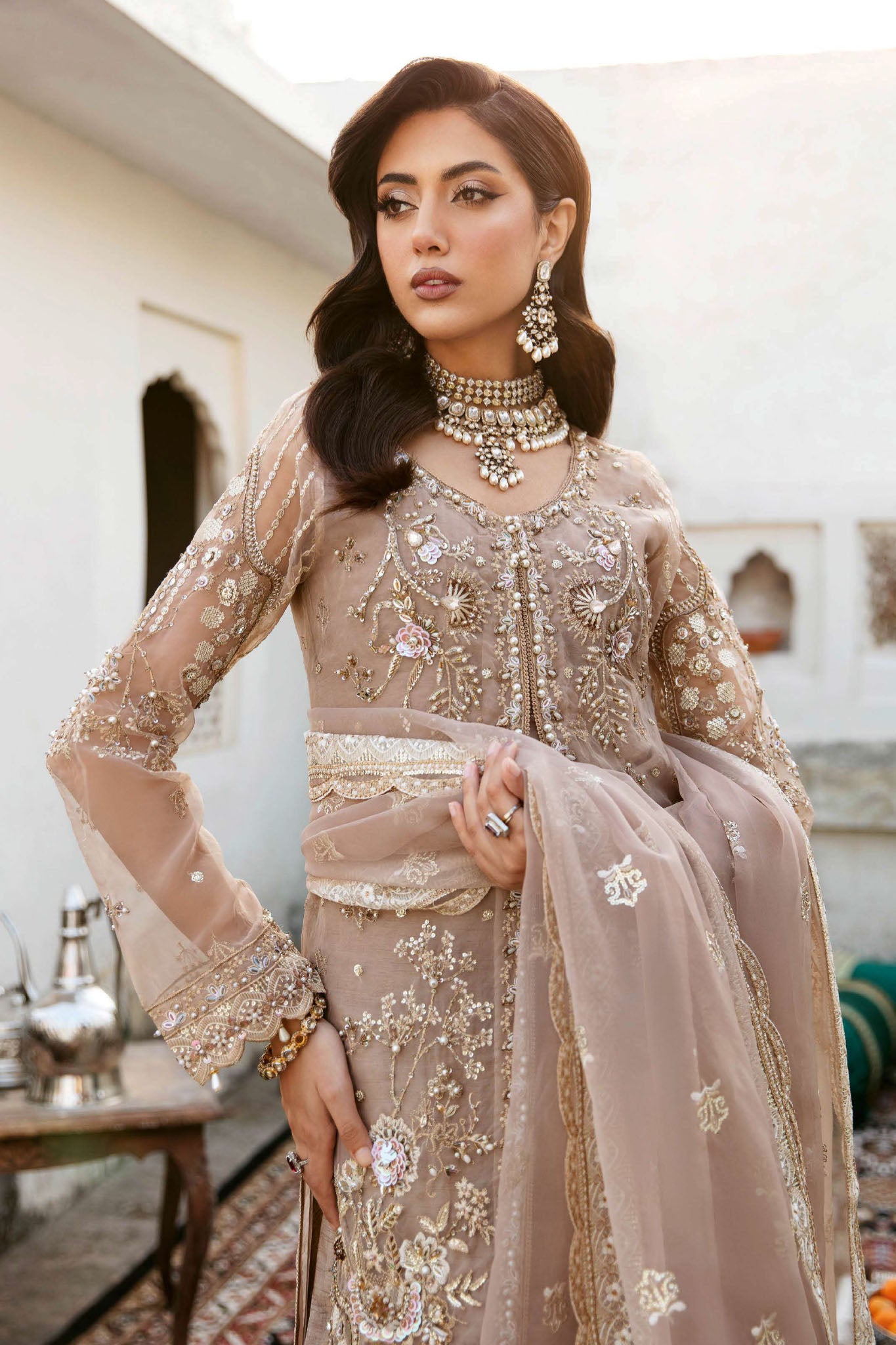 Ramsha Unstitched 3 Piece Wedding Vol-03 Collection'2025-H-304
