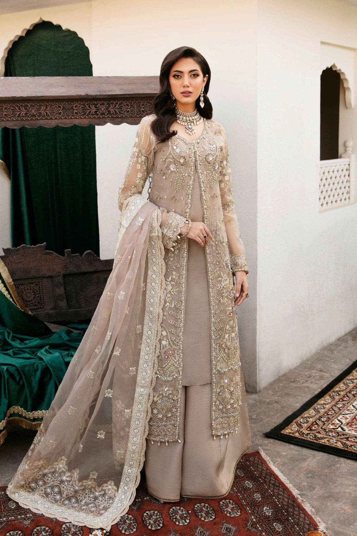 Ramsha Unstitched 3 Piece Wedding Vol-03 Collection'2025-H-304