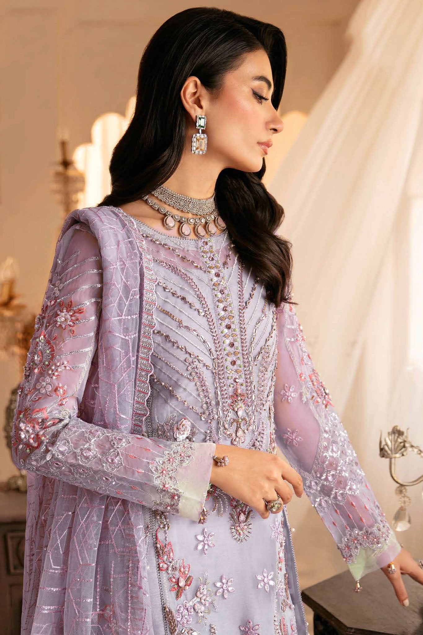 Ramsha Unstitched 3 Piece Wedding Vol-03 Collection'2025-H-305