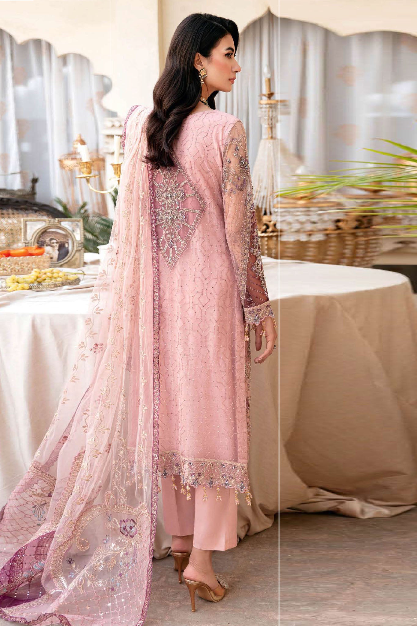 Ramsha Unstitched 3 Piece Wedding Vol-03 Collection'2025-H-307
