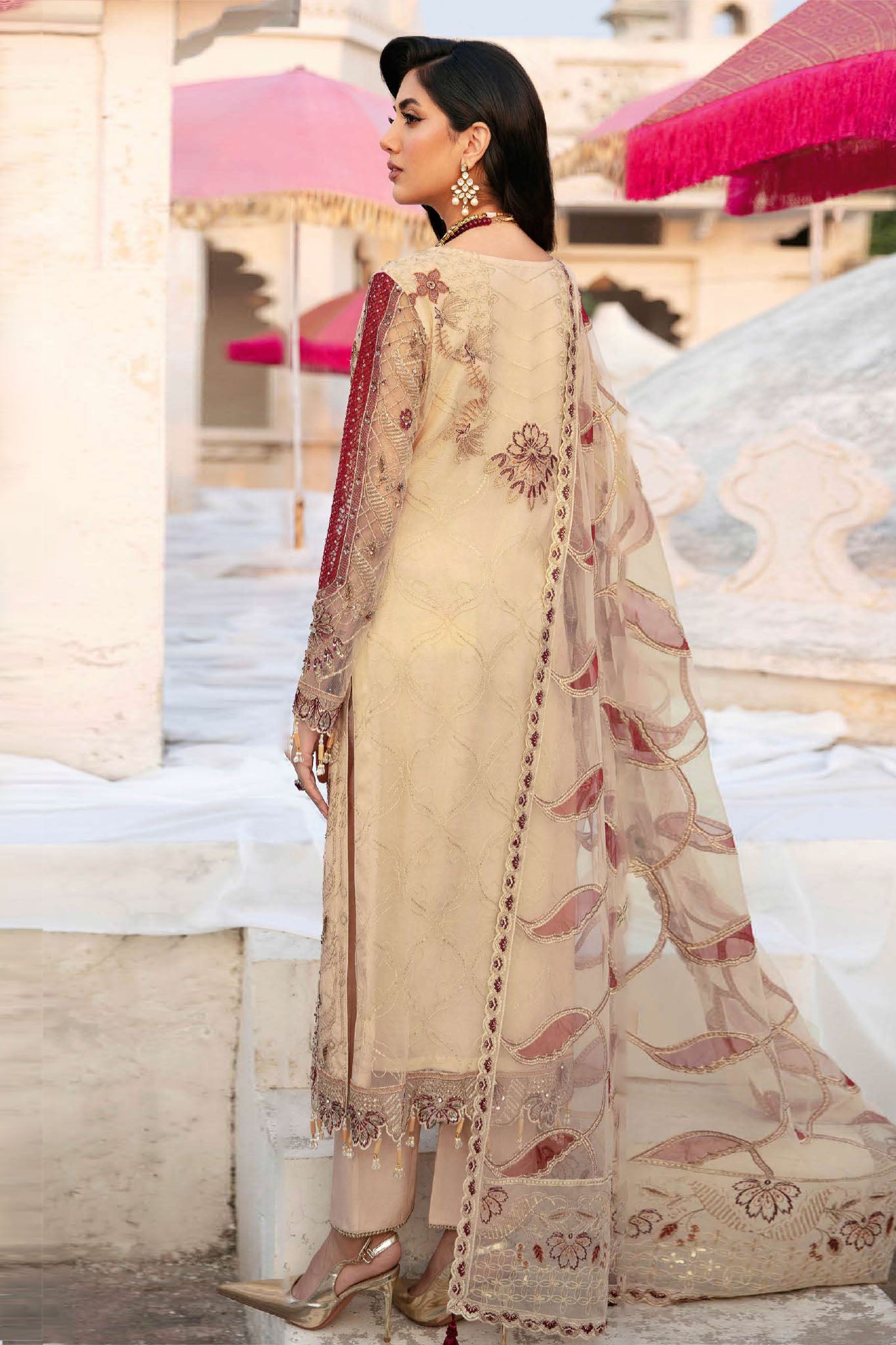 Ramsha Unstitched 3 Piece Wedding Vol-03 Collection'2025-H-308