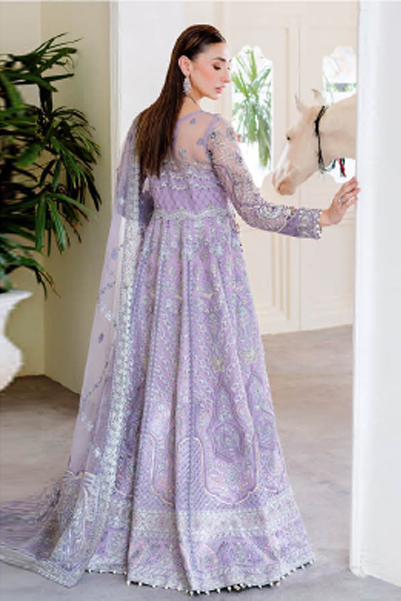 Ramsha Unstitched 3 Piece Luxury Wedding Vol-05 Collection'2025-H-505