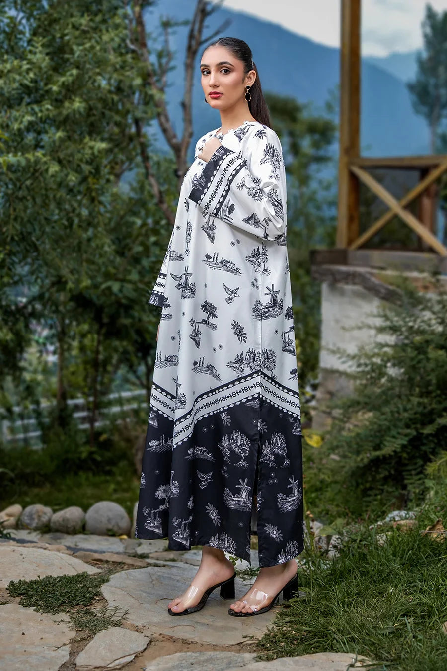 Dhaga Stitched Kaftan Collection'2025-LOIS