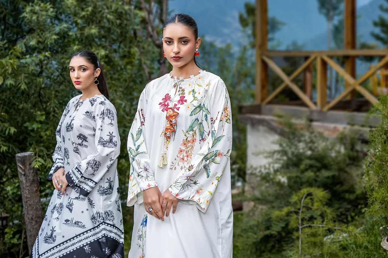 Dhaga Stitched Kaftan Collection'2025-LOIS
