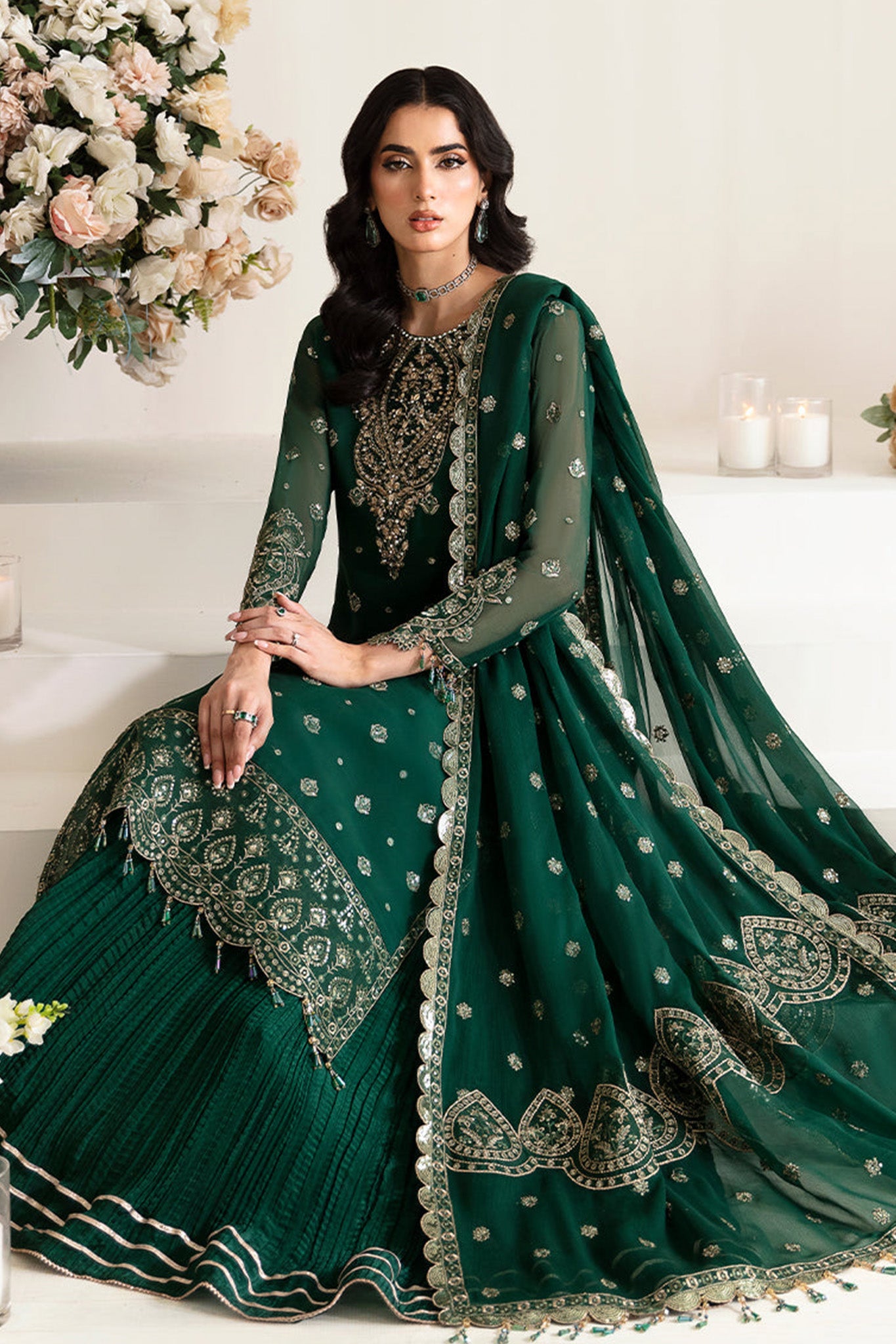 Reena By Alizeh Unstitched 3 Piece Luxury Formals Wedding Edits Collection'2024-HM-4010-Stella