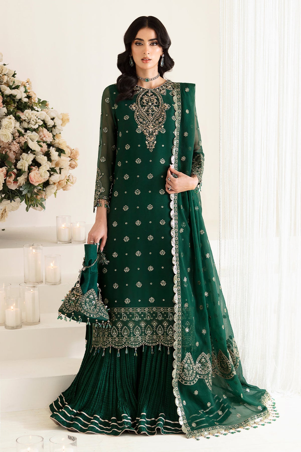 Reena By Alizeh Unstitched 3 Piece Luxury Formals Wedding Edits Collection'2024-HM-4010-Stella