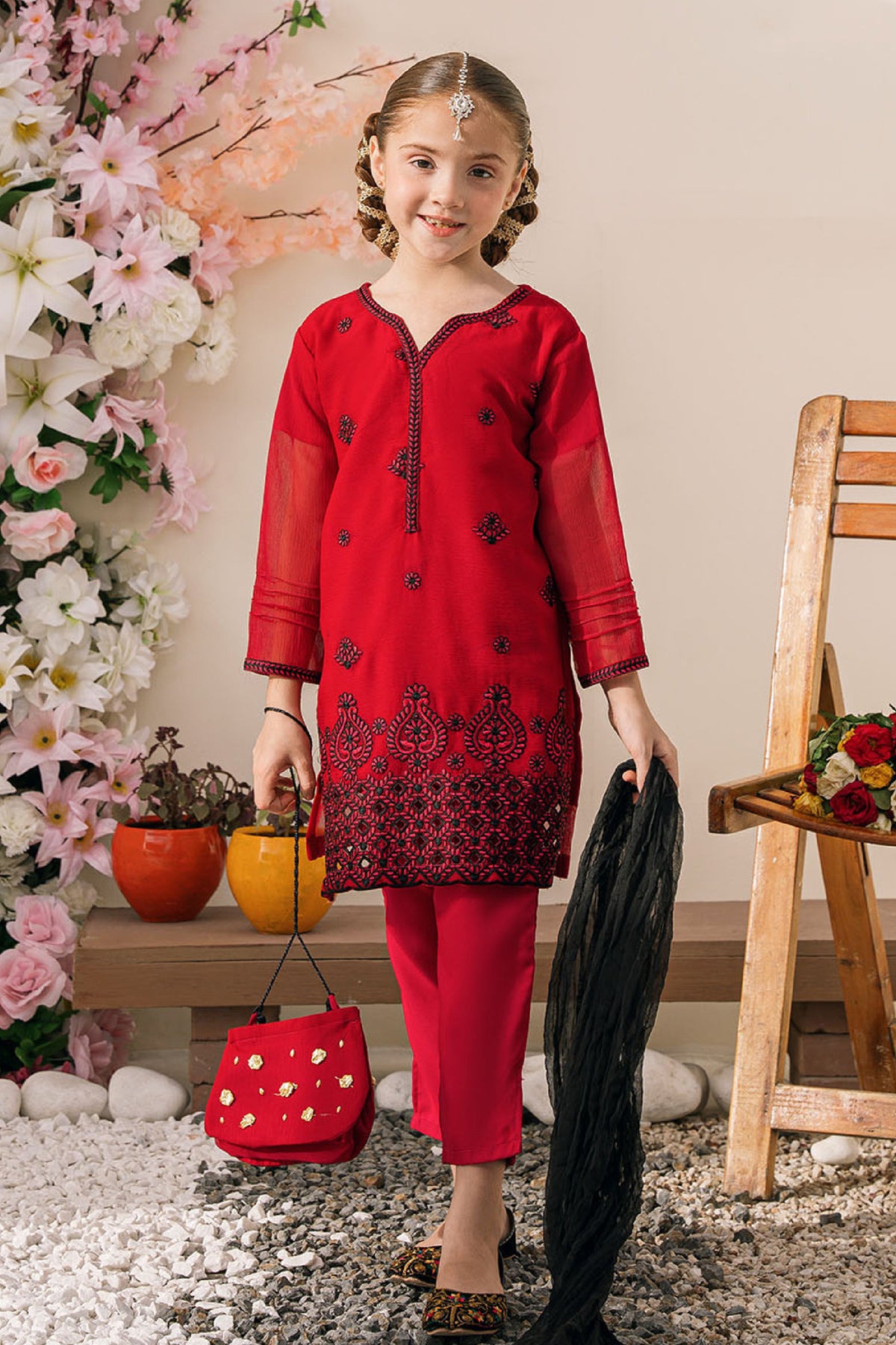 Hina,Tina, Beena aur Bubblee by Amna Khadija Eid Pret Collection'2023-HTBB-06