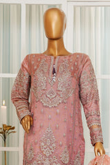 Jashn By HZ Stitched 3 Piece Luxury Formals Collection'2025-HZK-207-Mauve