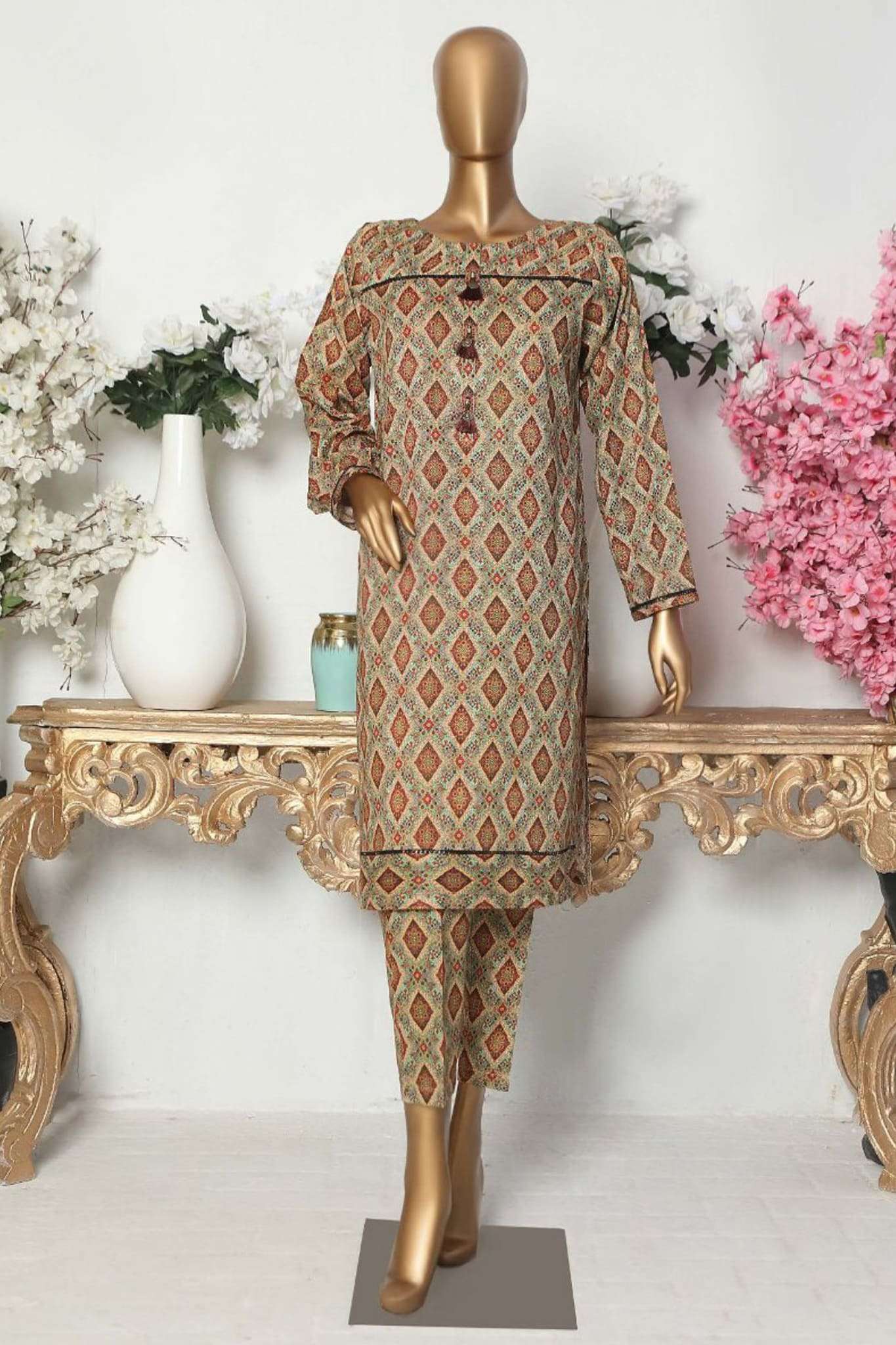Afsaane by Hz Ready To Wear Printed Co Ords Collection'2023-HZ-L015