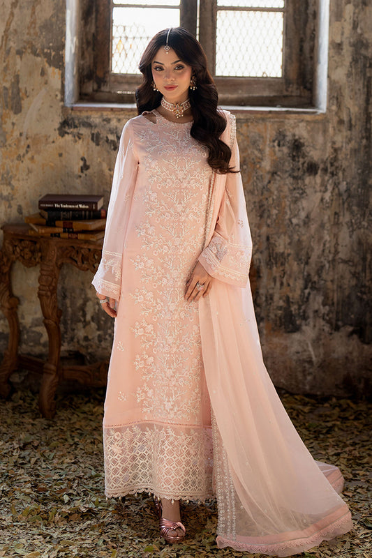 Azure Ensembles Unstitched 3 Piece Festive Formals Collection-I-01329-Pink Mirage