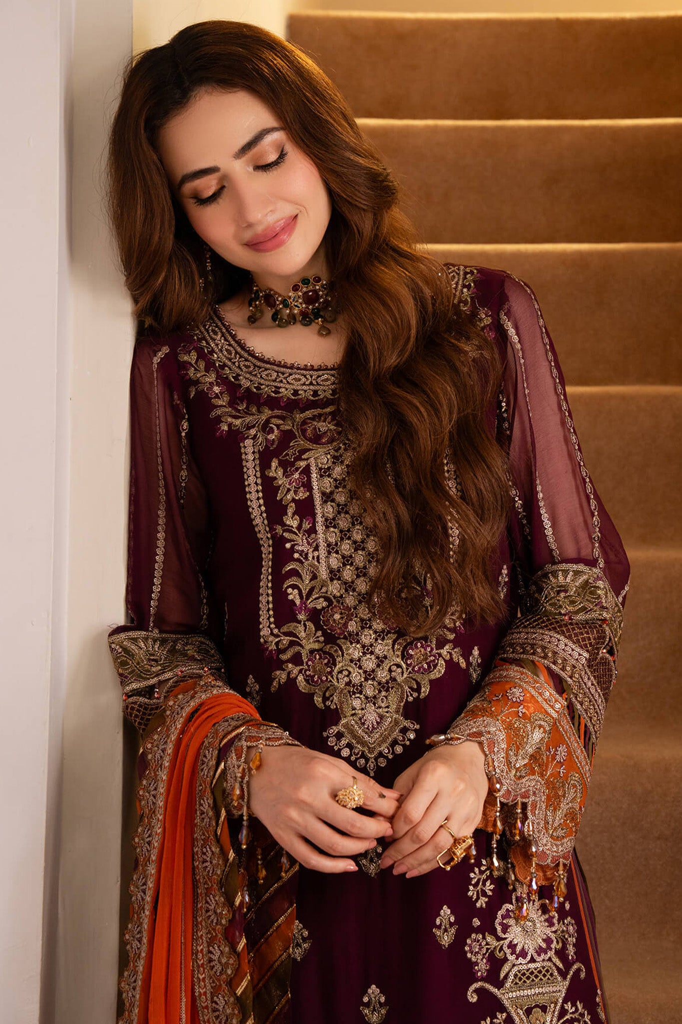 Noor Jahan By Imrozia Unstitched 3 Piece Luxury Chiffon Collection'2024-I-206-Chandni