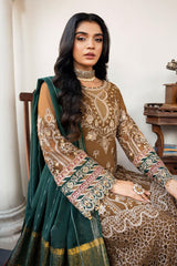 Sitarah By Imrozia X Serene Unstitched 3 Piece Luxury Chiffon Collection'2024-I-210-Tabaan