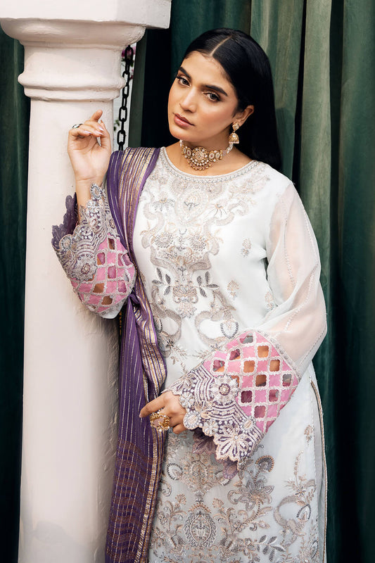 Sitarah By Imrozia X Serene Unstitched 3 Piece Luxury Chiffon Collection'2024-I-215-Zia