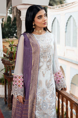 Sitarah By Imrozia X Serene Unstitched 3 Piece Luxury Chiffon Collection'2024-I-215-Zia