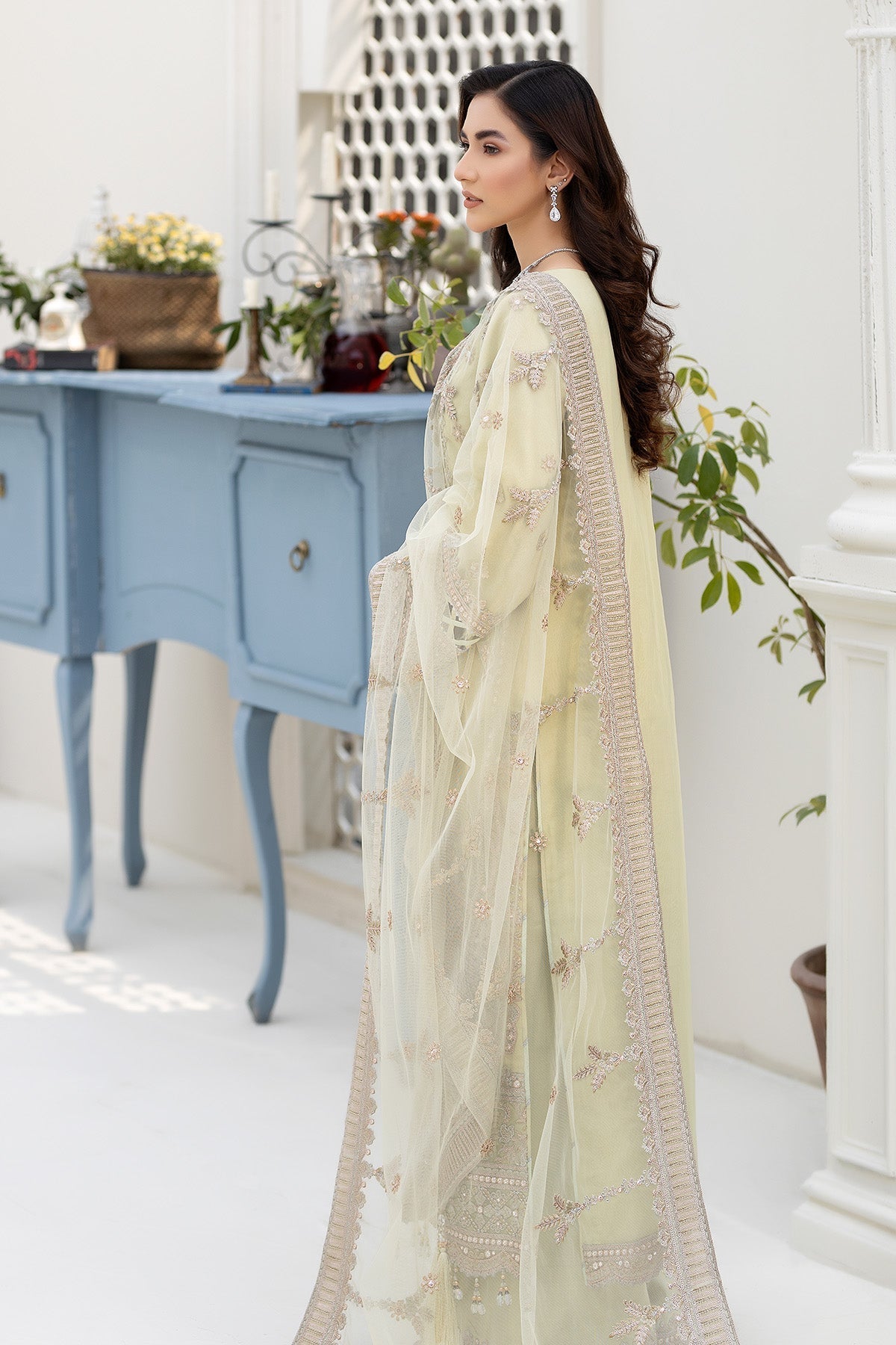 Baad e Saba By Imrozia Serene Stitched 3 Piece Formals Collection'2025-IP-46 Dastoor
