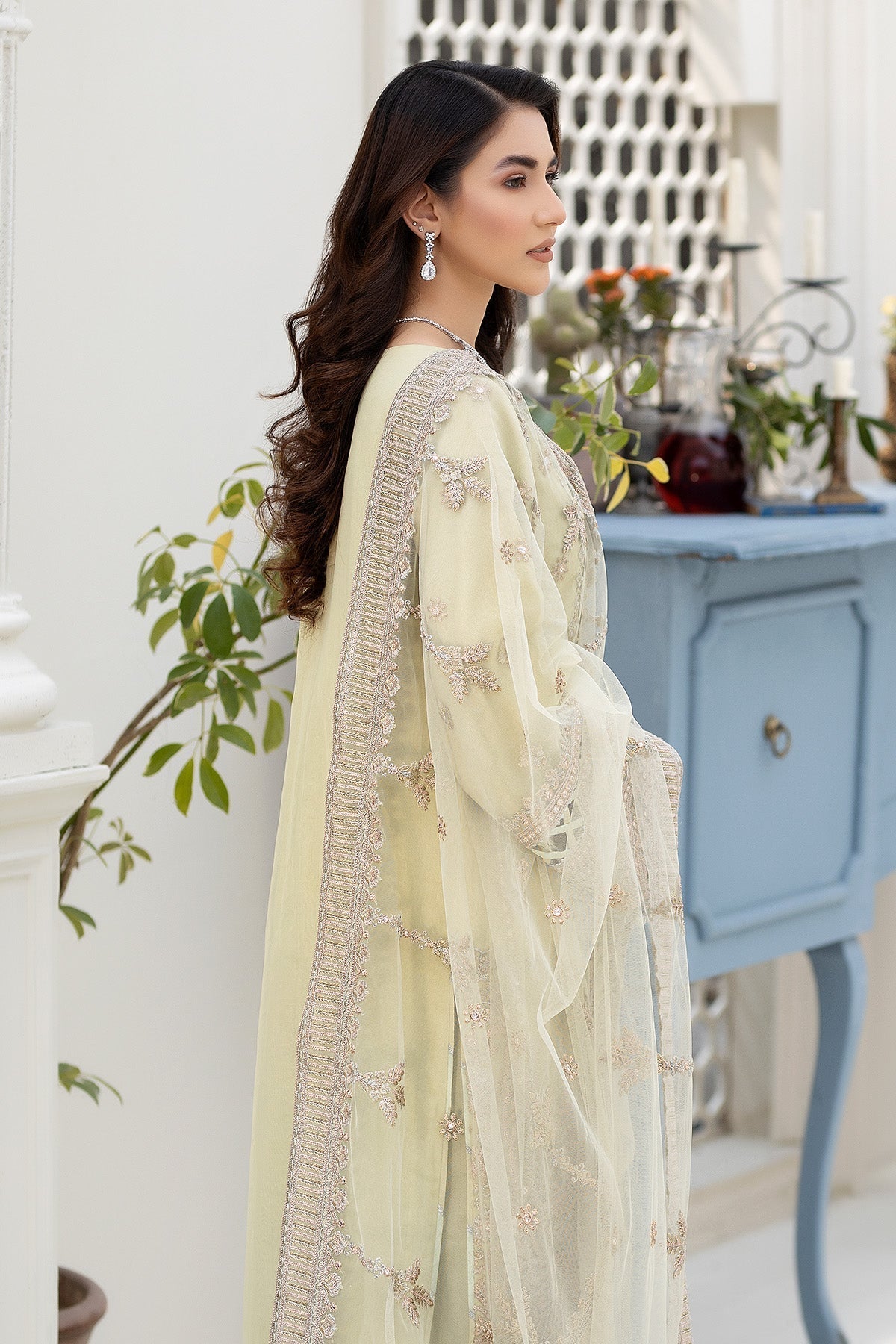 Baad e Saba By Imrozia Serene Stitched 3 Piece Formals Collection'2025-IP-46 Dastoor