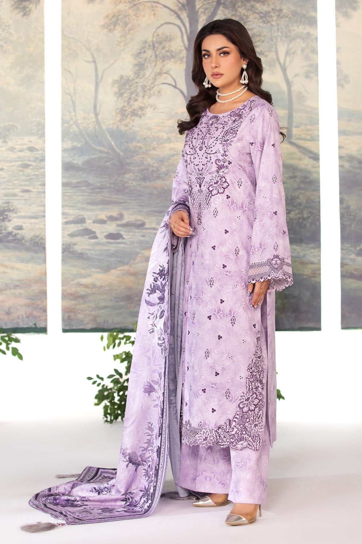 Masakali By Imrozia Stitched 3 Piece Winter Collection'2025-I.P-80 Nigar