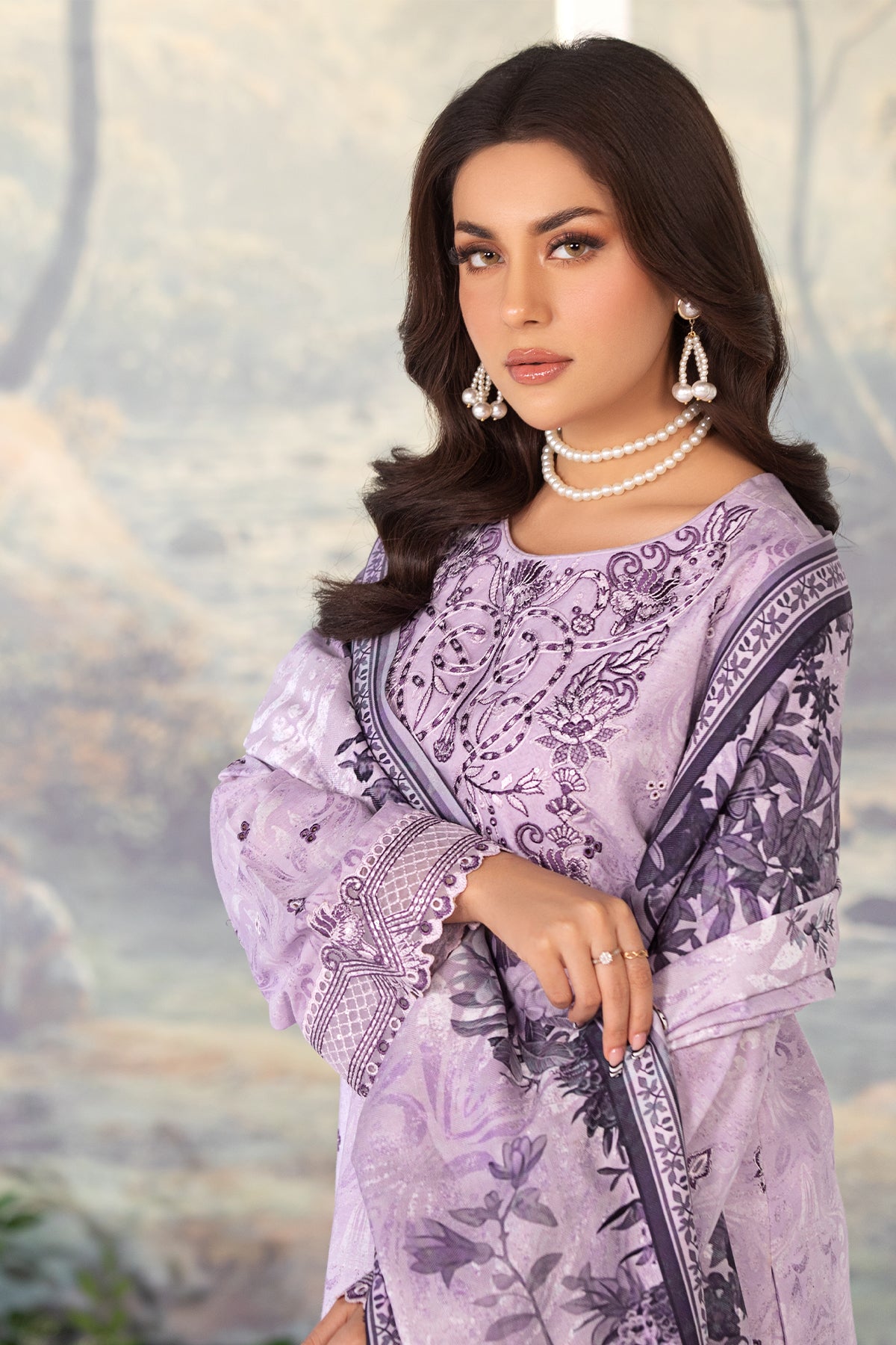 Masakali By Imrozia Stitched 3 Piece Winter Collection'2025-I.P-80 Nigar