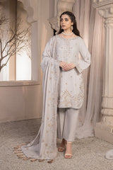Bella By Imrozia Serene Stitched 3 Piece Winter Collection'2025-I.P-93 Lumiere