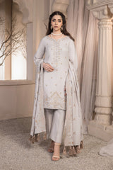 Bella By Imrozia Serene Stitched 3 Piece Winter Collection'2025-I.P-93 Lumiere