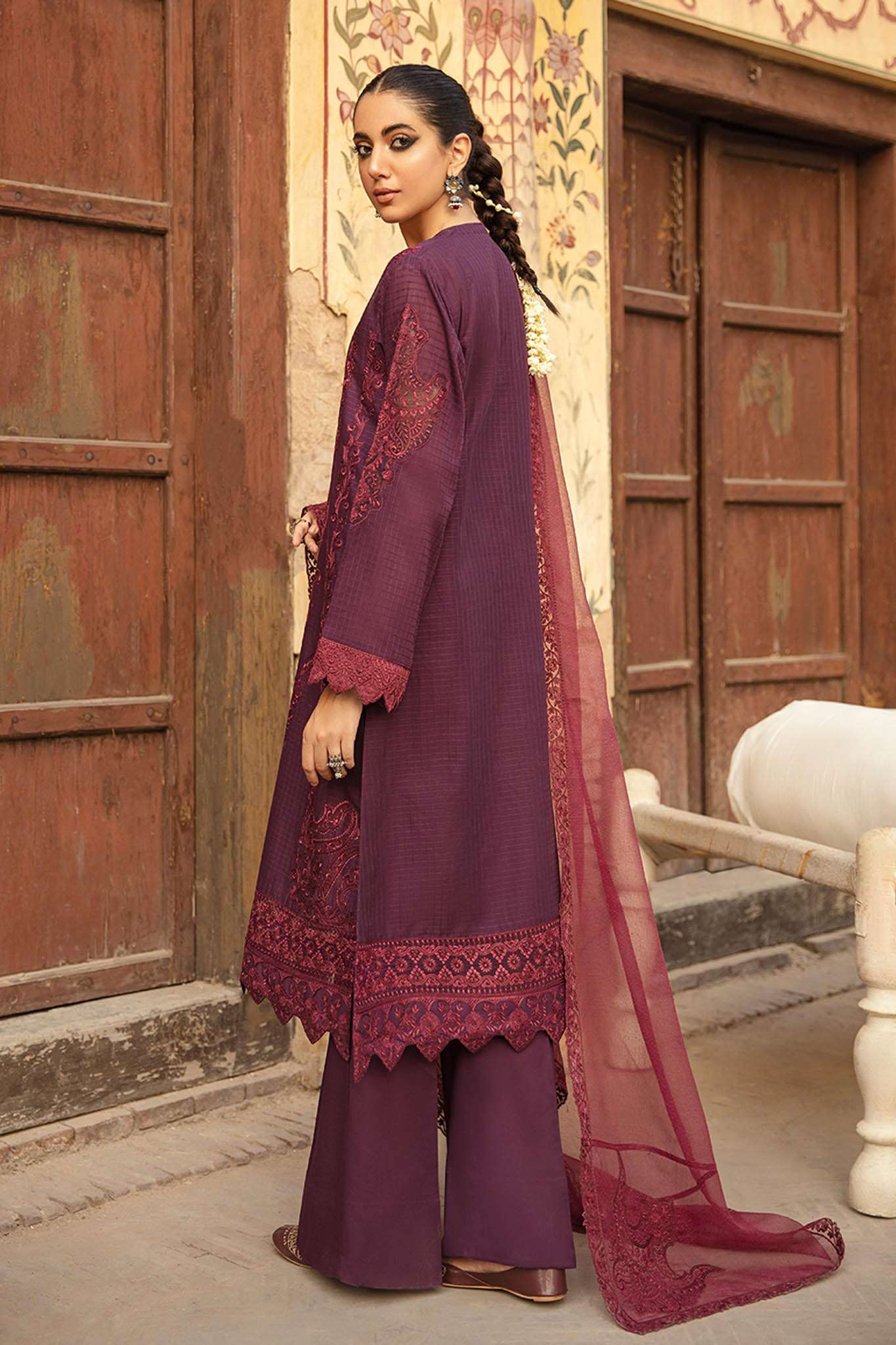 Afsana by Iznik Unstitched 3 Piece Embroidered Lawn Collection'2022-IAC-11-Gul