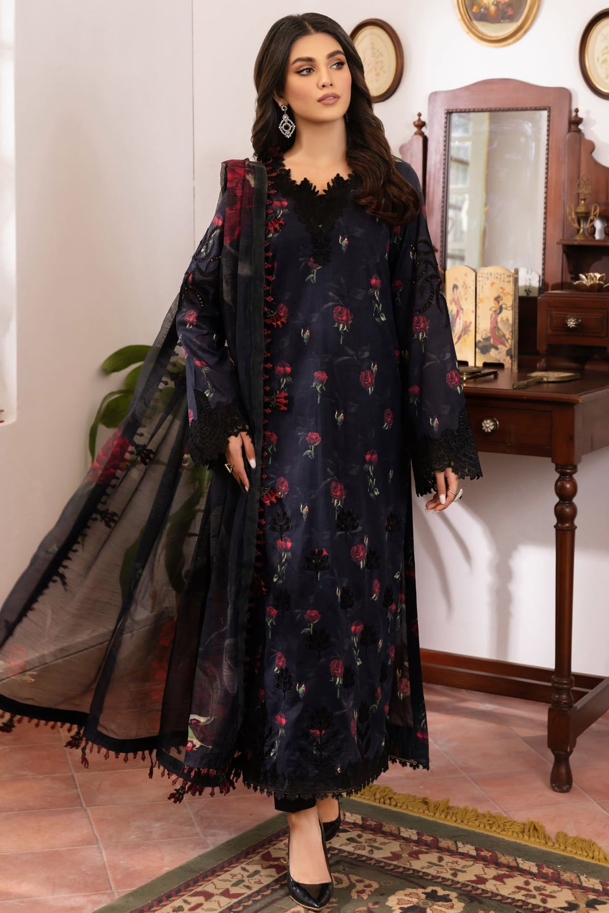 Dastan by Iznik Unstitched 3 Piece Summer Lawn Collection'2023-IDL-04